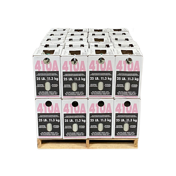 R-410A Refrigerant (25 lb Cylinder) - 100% Virgin Gas