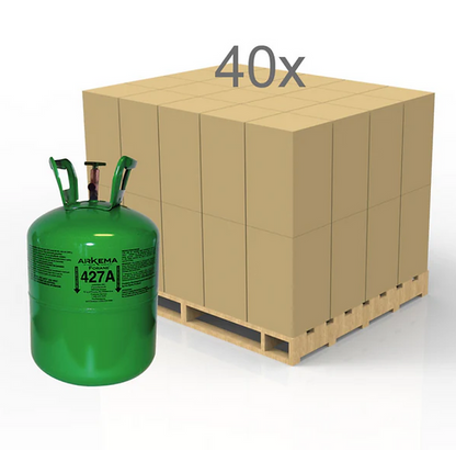 R-427A Virgin Refrigerant (25 lb Cylinder) - Factory Sealed